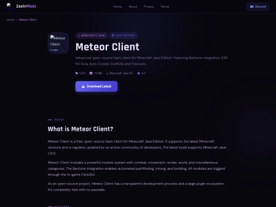 minecraft-java/clients/meteor-client screenshot