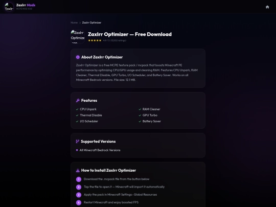 minecraft-java/mods/zaxlrr-optimizer screenshot