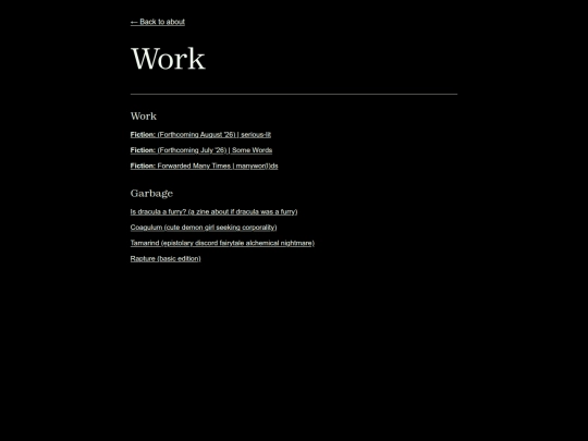 work screenshot