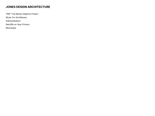 projects screenshot