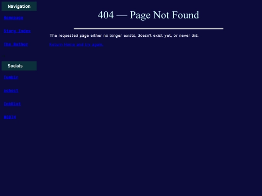 not_found screenshot