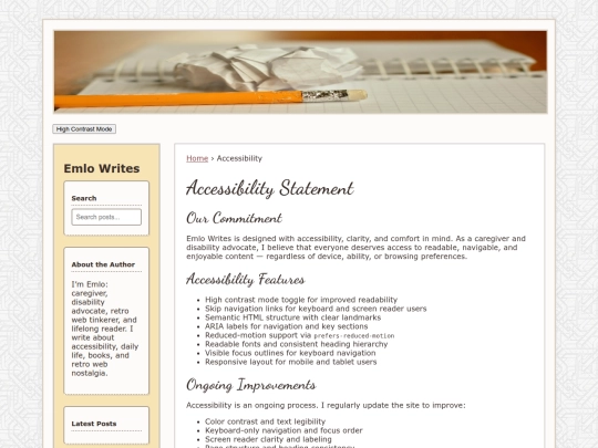 accessibility screenshot