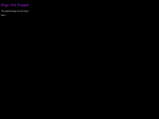 not_found screenshot