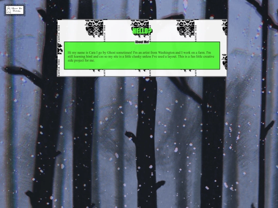 aboutmetest screenshot