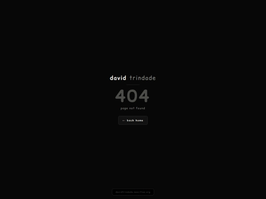 not_found screenshot