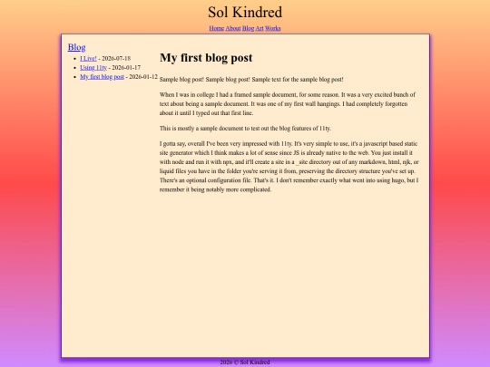 blog/posts/first-post screenshot