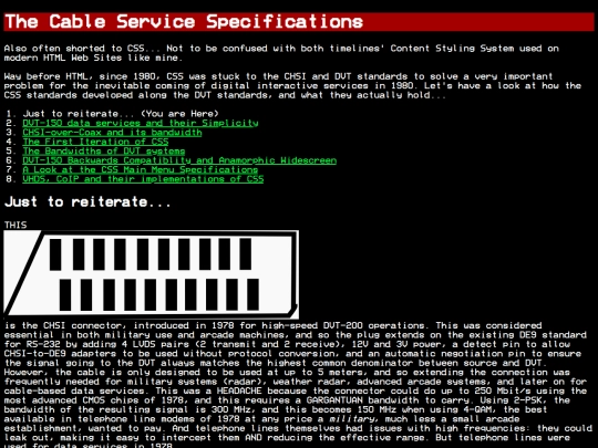 nottl/css screenshot