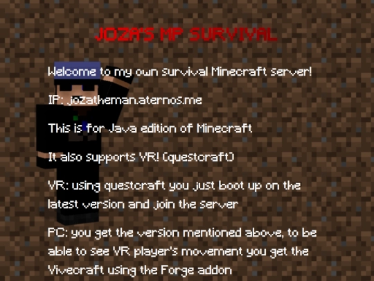 minecraftserver screenshot
