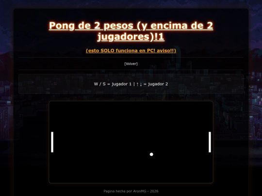 pong screenshot