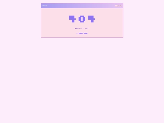 not_found screenshot