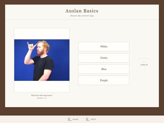 Auslan3 screenshot