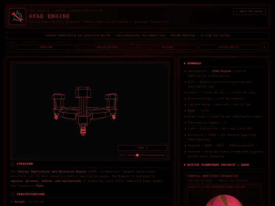 OFAE screenshot