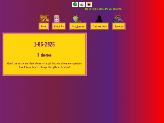 subsites/changelog screenshot