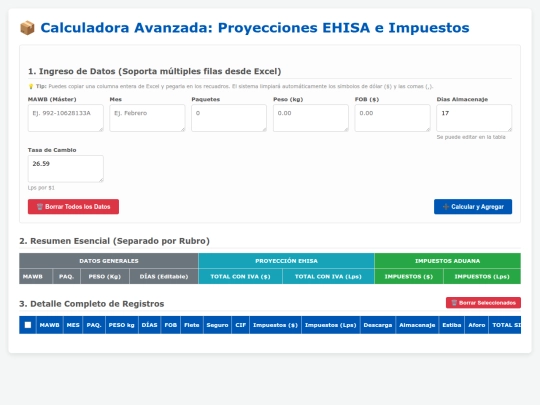 EHISA2 screenshot