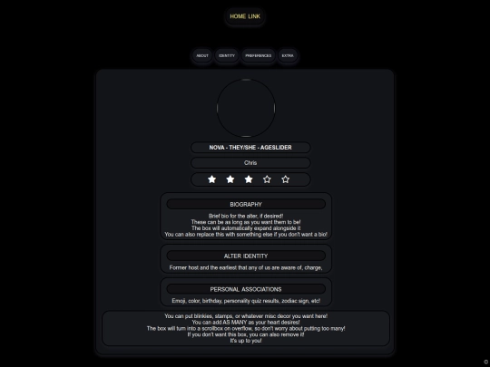 sys/nova screenshot
