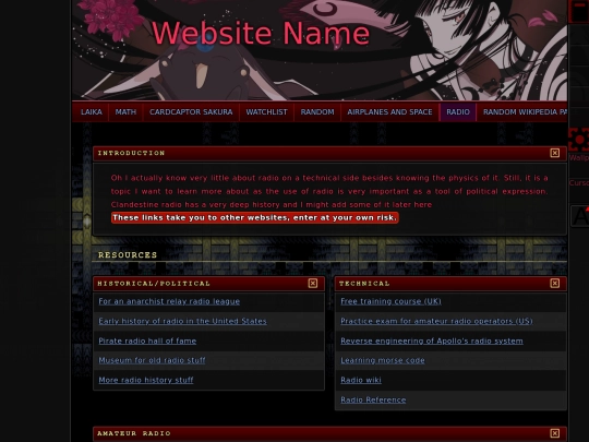 radio screenshot