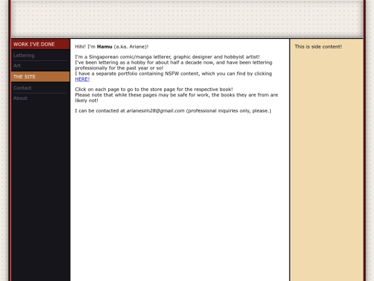 letter screenshot