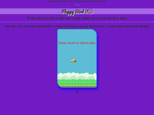flappy screenshot