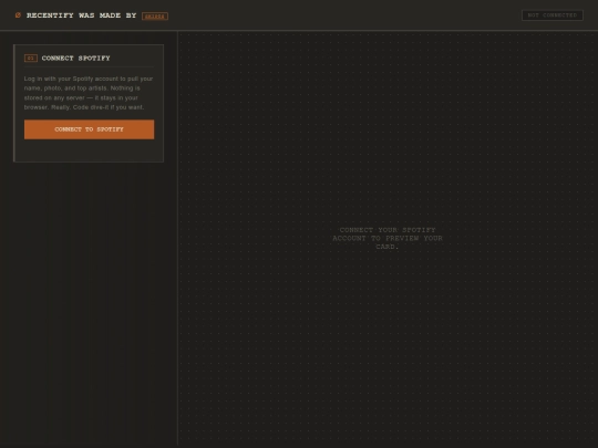 src/pages/recentify screenshot