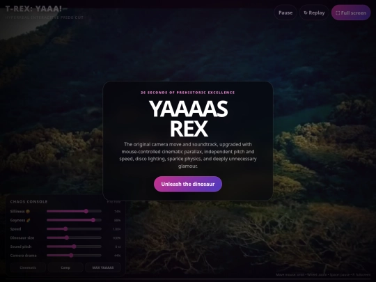 T_Rex_YAAA_Interactive screenshot