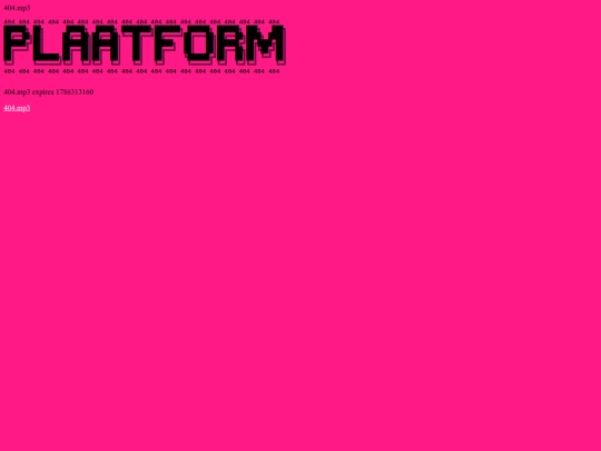 404.mp3 screenshot
