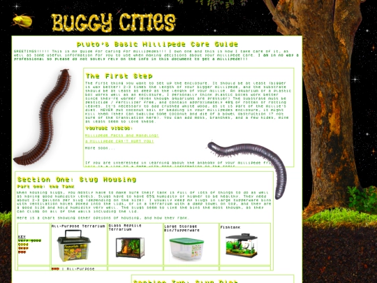 bugs/Millipede screenshot