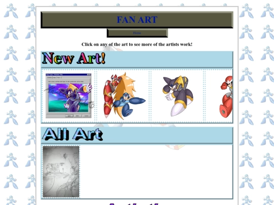 Fanart screenshot