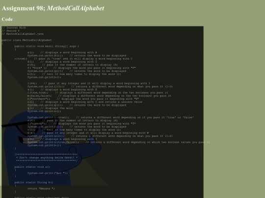 Programs/Methods/98 screenshot