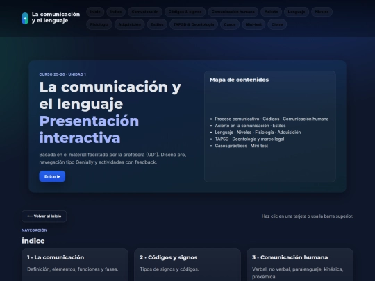 UD1-LA COMUNICACION Y EL LENGUAJE screenshot