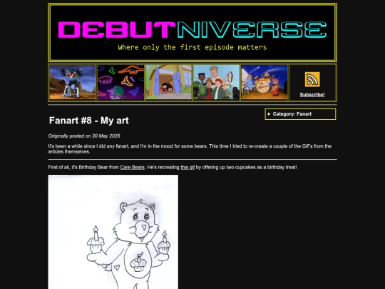 Fanart8 screenshot