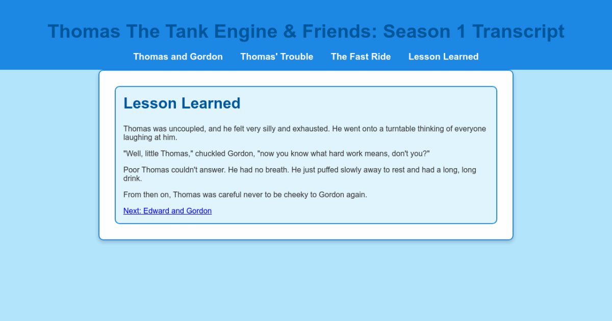 Thomas The Tank Engine Friends Season 1 Transcript Page 4 thomas-the-tank-engine-friends-season-1-transcript-page-4
