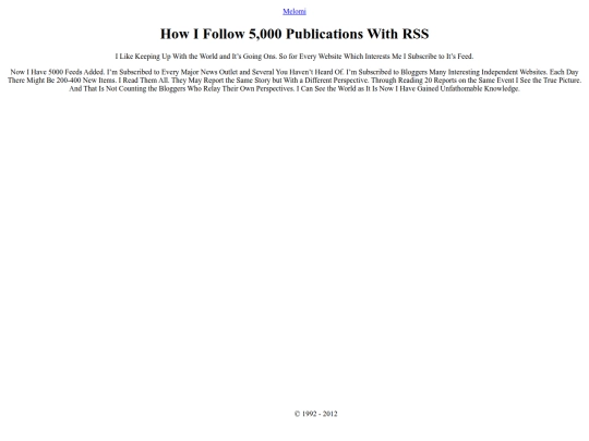 rss/5000feeds screenshot