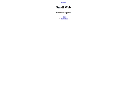 smallweb screenshot