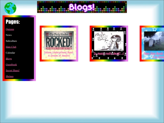 blogs screenshot