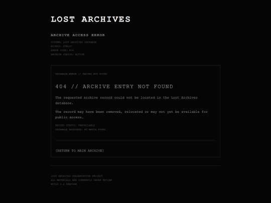 not_found screenshot