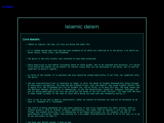 islamic_deism screenshot