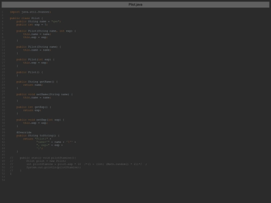 IBelive/Pilot.java screenshot