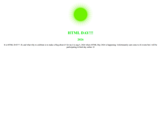 blogs/htmlday screenshot