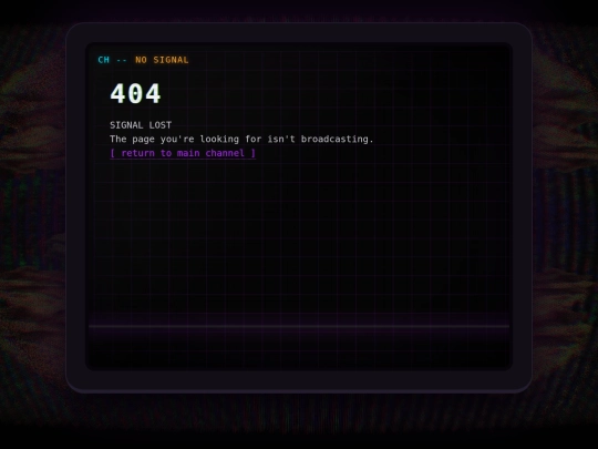 not_found screenshot