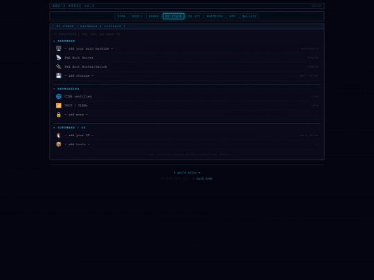 stack screenshot