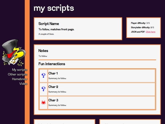 scripts/almanacs/thephantomdetectives screenshot