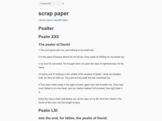 wycliffe/old-testament/psalter screenshot