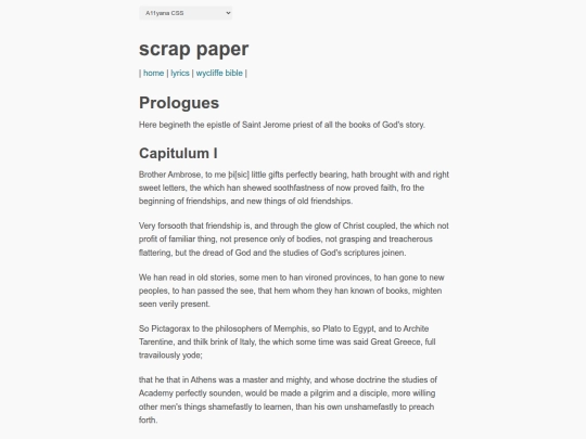 wycliffe/prologues screenshot