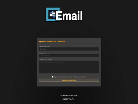 email screenshot