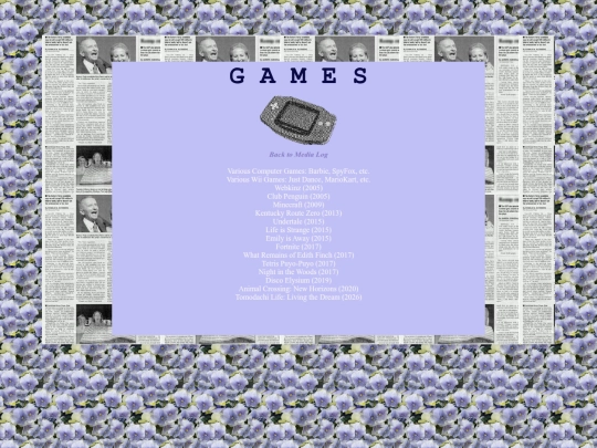 games screenshot