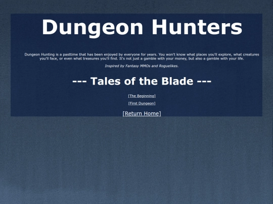 DungeonHunters/MainHub screenshot