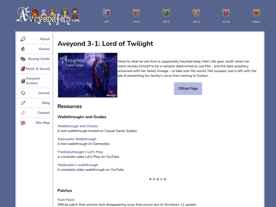 AV3/LOT screenshot