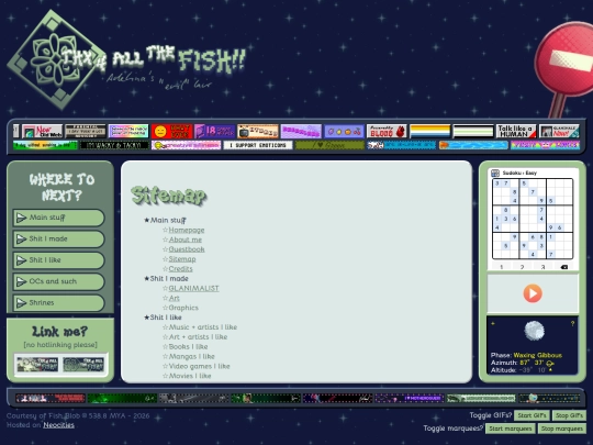sitemap screenshot