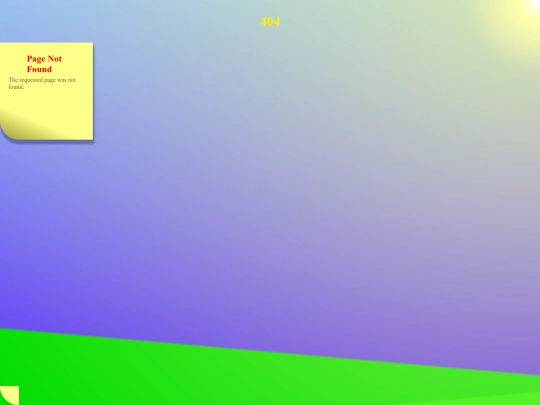 not_found screenshot