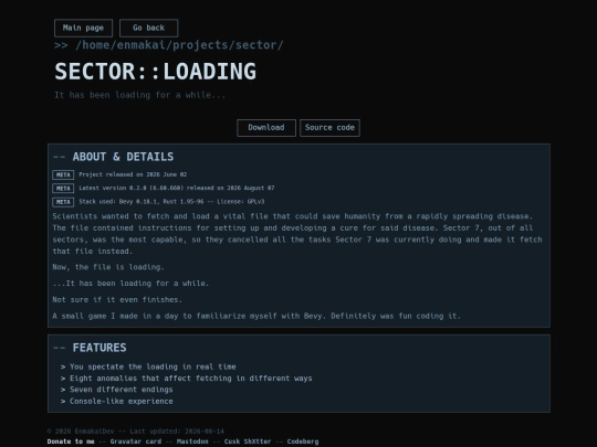 projects/sector screenshot